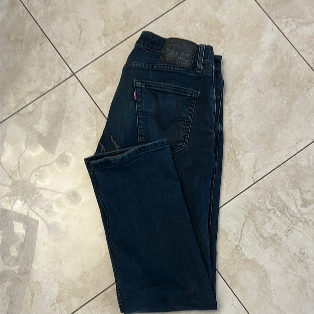Men's Dark Blue Jeans